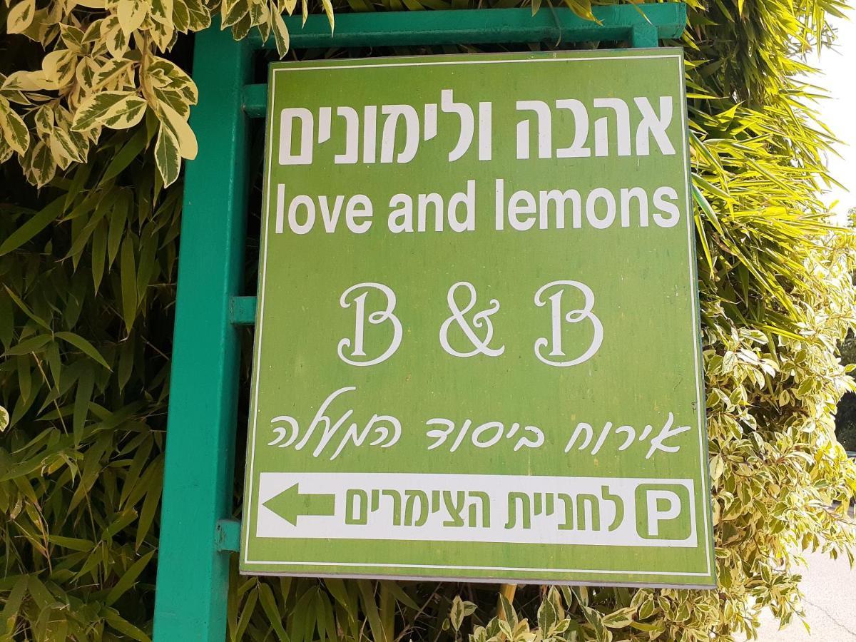 Love & Lemons Yesod Hamaala Exterior photo